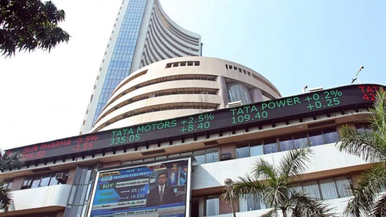 The Sensex is up over 1,300 points, while the rupee is up versus the dollar