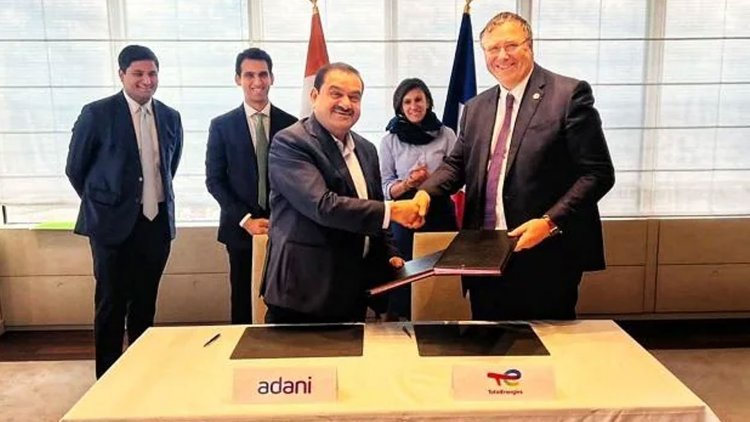 Adani Group and TotalEnergies have formed a joint venture to invest $50 billion in green hydrogen over the next ten years